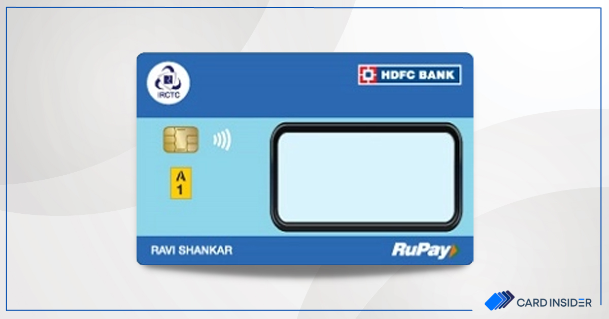 HDFC Bank Launches The Co-Branded RuPay IRCTC Credit Card