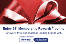 Earn-23-Membership-Rewards-Per-Rs.-100-Spent-Via-AmEx-Credit-Cards-Featured