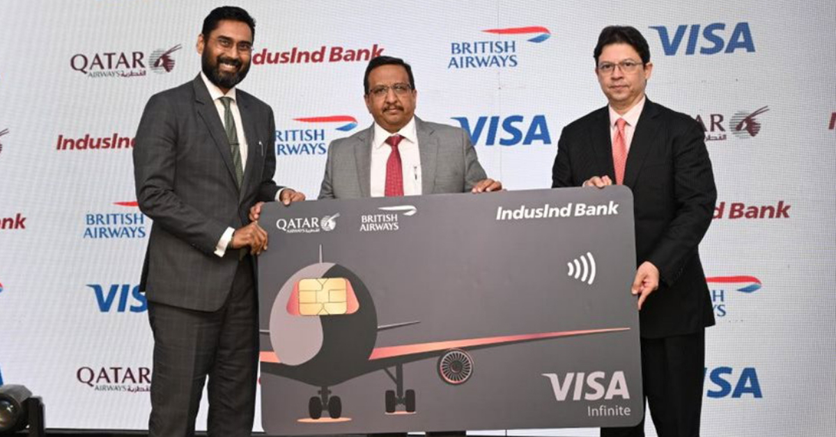IndusInd_Bank_Set_To_Launch_the_First_Multi-Branded_Credit_Card_With_Qatar_and_British_Airways_