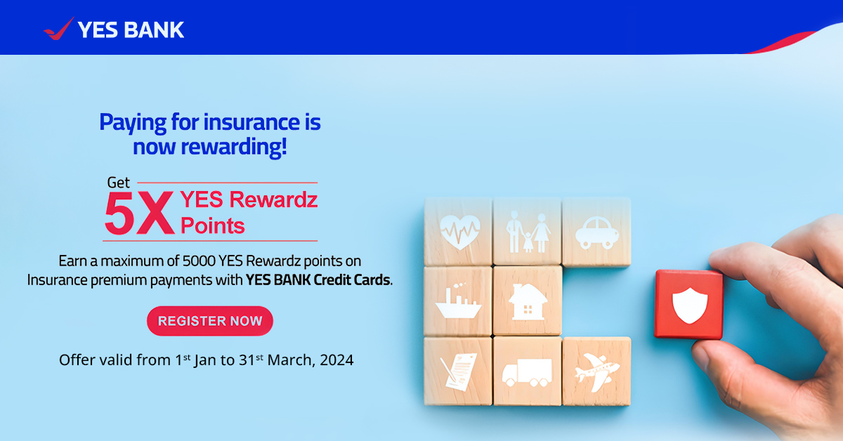 Yes Bank Credit Card Insurance Payment Offer