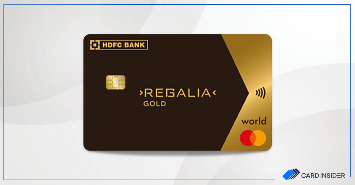 HDFC Bank Launches the New Regalia Gold Credit Card post