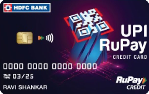 HDFC Bank UPI RuPay Credit Card Feature