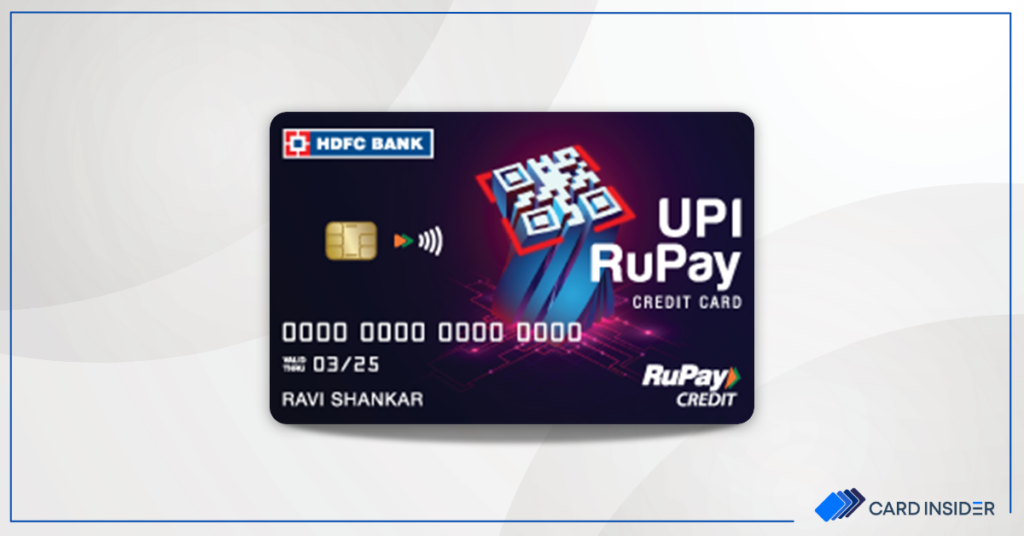 Now Make UPI Purchases with the HDFC Bank UPI RuPay Credit Card Post