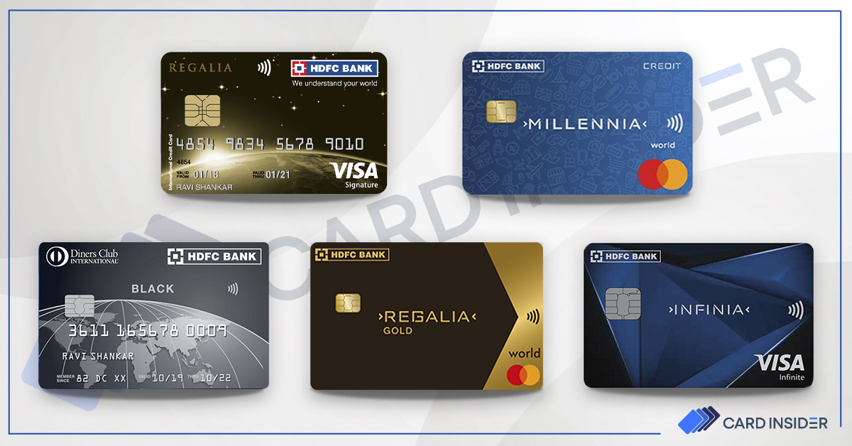 HDFC Axis Bank Credit Cards