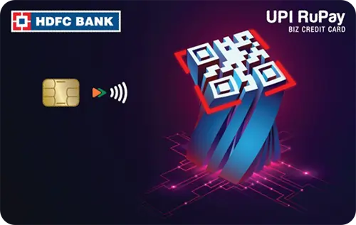 Best Business Credit Cards in India 2026 HDFC Bank UPI RuPay Biz Credit Card