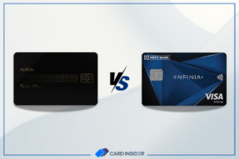 SBI Aurum Credit Card vs HDFC Bank Infinia Credit Card