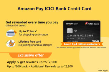 Applying for Amazon Pay ICICI Bank Credit CardF