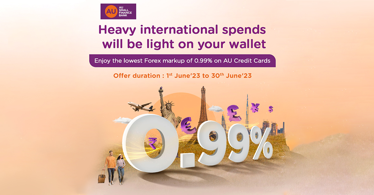 International Spends with AU Bank Credit Cards for a Limited Time POST