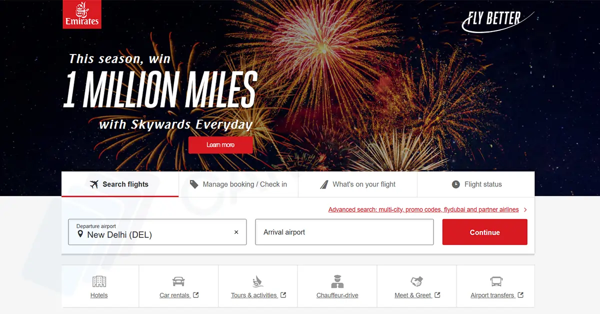 Best Credit Cards to Earn Emirates Skywards Miles in India Emirates Flights Booking