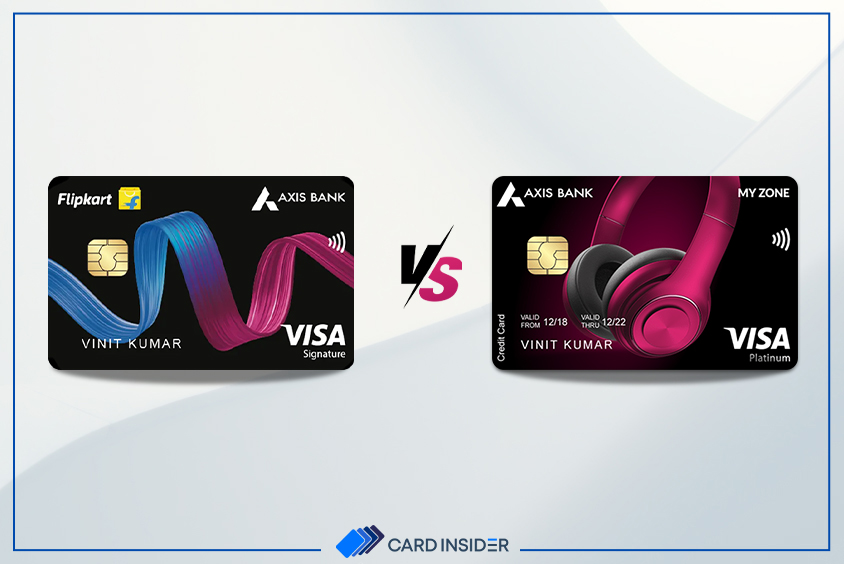 Flipkart Axis Bank Credit Card vs Axis Bank My Zone Credit Card - Feature