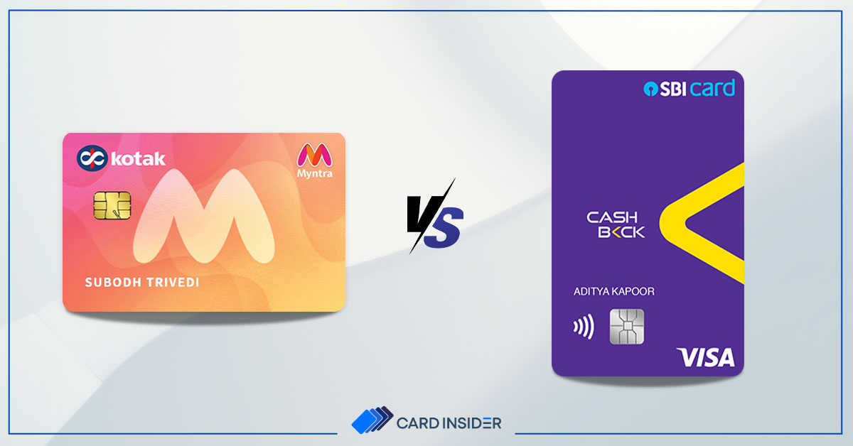 Kotak Myntra Credit Card vs Cashback SBI Credit Card - Post