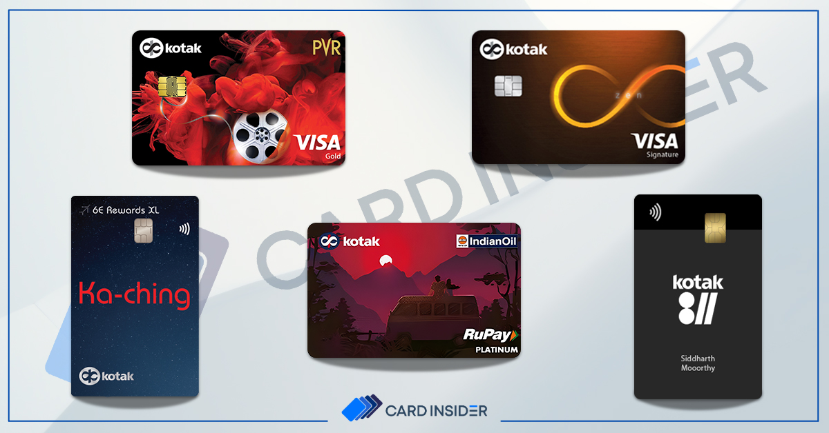 Kotak credit card main image