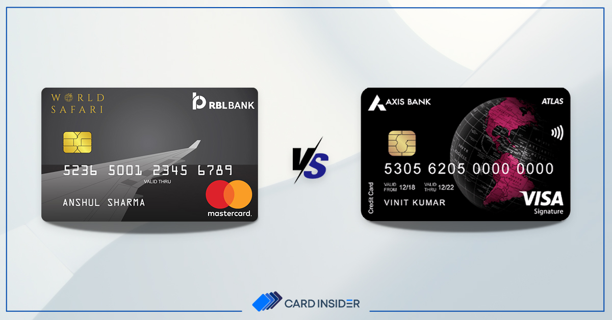 RBL World Safari vs Axis Bank Atlas Credit Card - Post