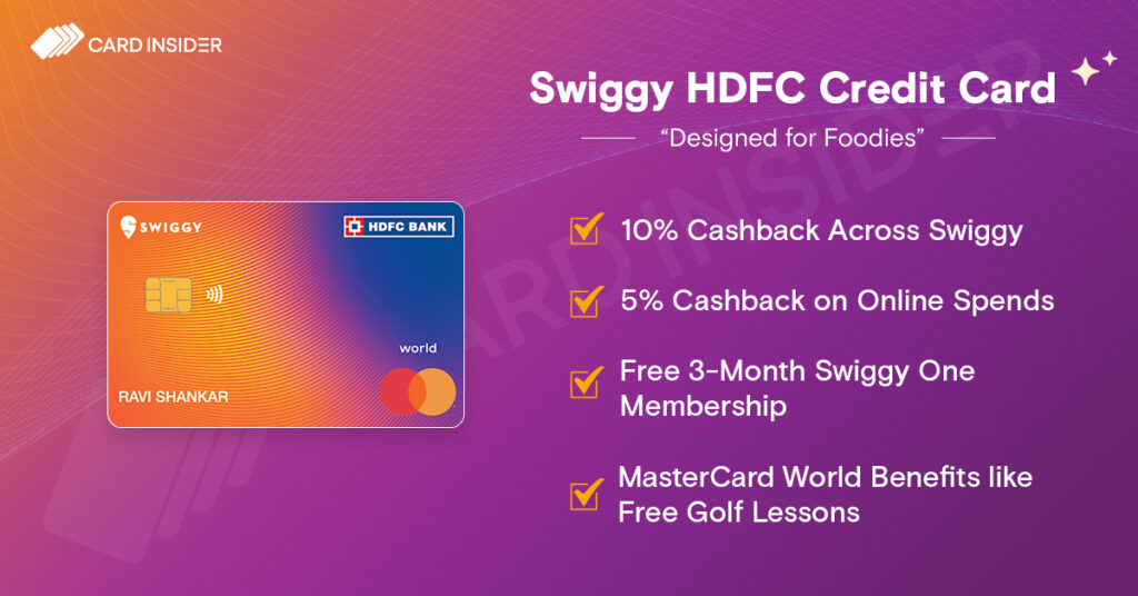 Swiggy HDFC Bank Credit Card