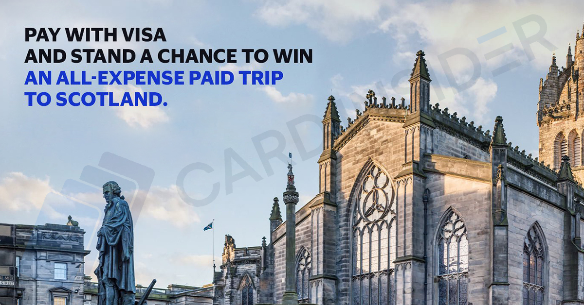 Pay with Your Visa Credit Card and Win an All-Expense Paid Trip to Scotland - Post