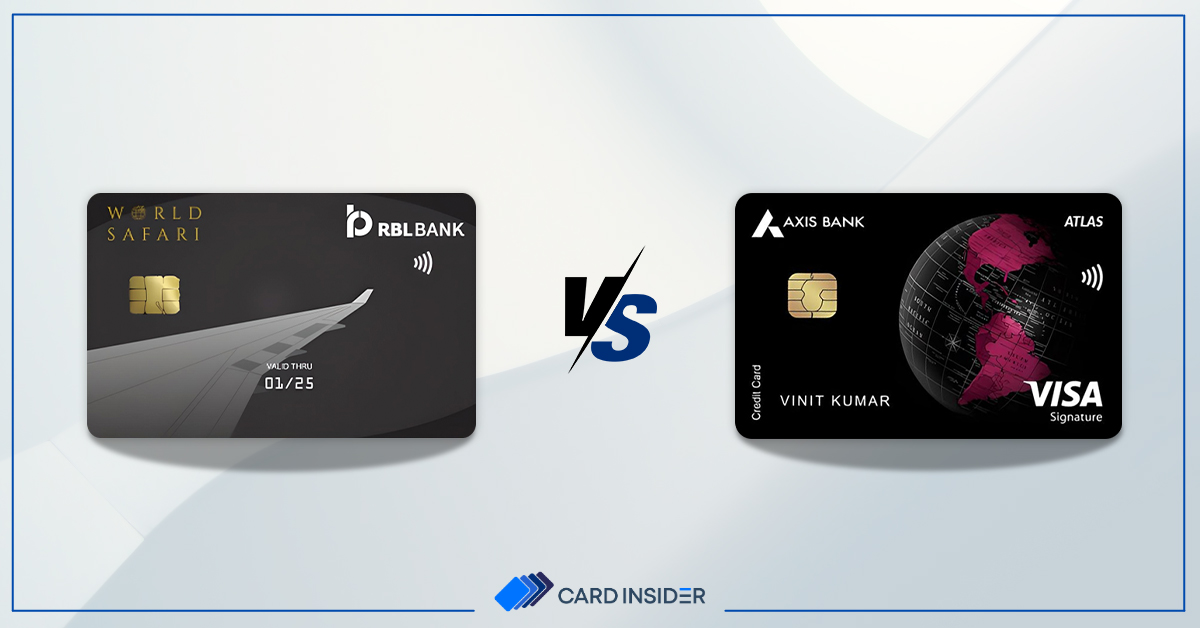 RBL World Safari vs Axis Bank Atlas Credit Card