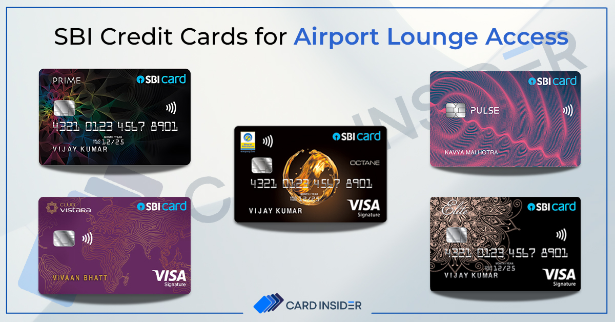 sbi travel card lounge access