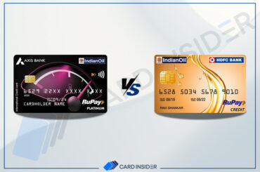 Indian Oil Axis Bank RuPay Credit Card Vs. Indian Oil HDFC Bank Credit Card - Feature