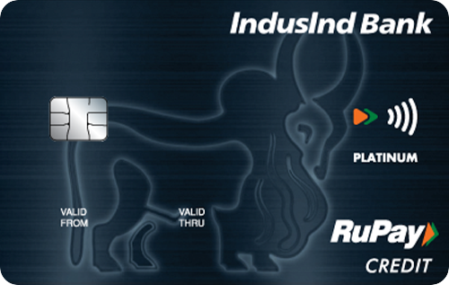 IndusInd Bank Platinum RuPay Credit Card