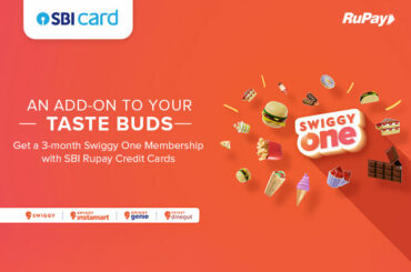Swiggy One Membership With SBI RuPay Credit Cards