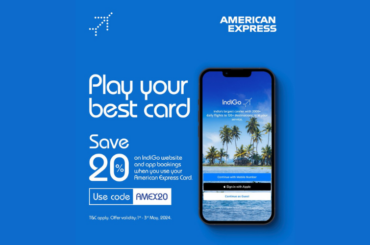Discount on IndiGo With American Express Credit Cards