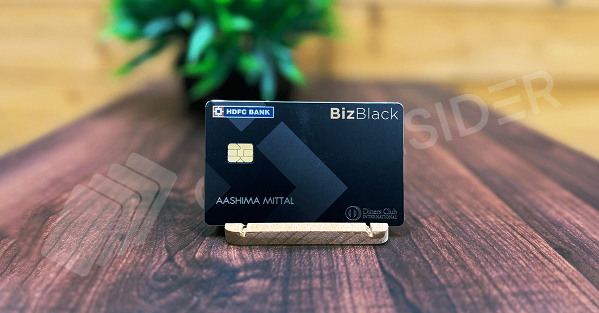 BizBlack Metal Edition HDFC Bank Credit Card