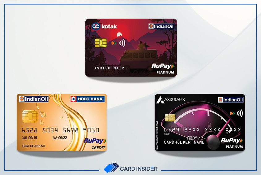 Comparison Between Indian Oil Fuel Credit Cards 2024 3682