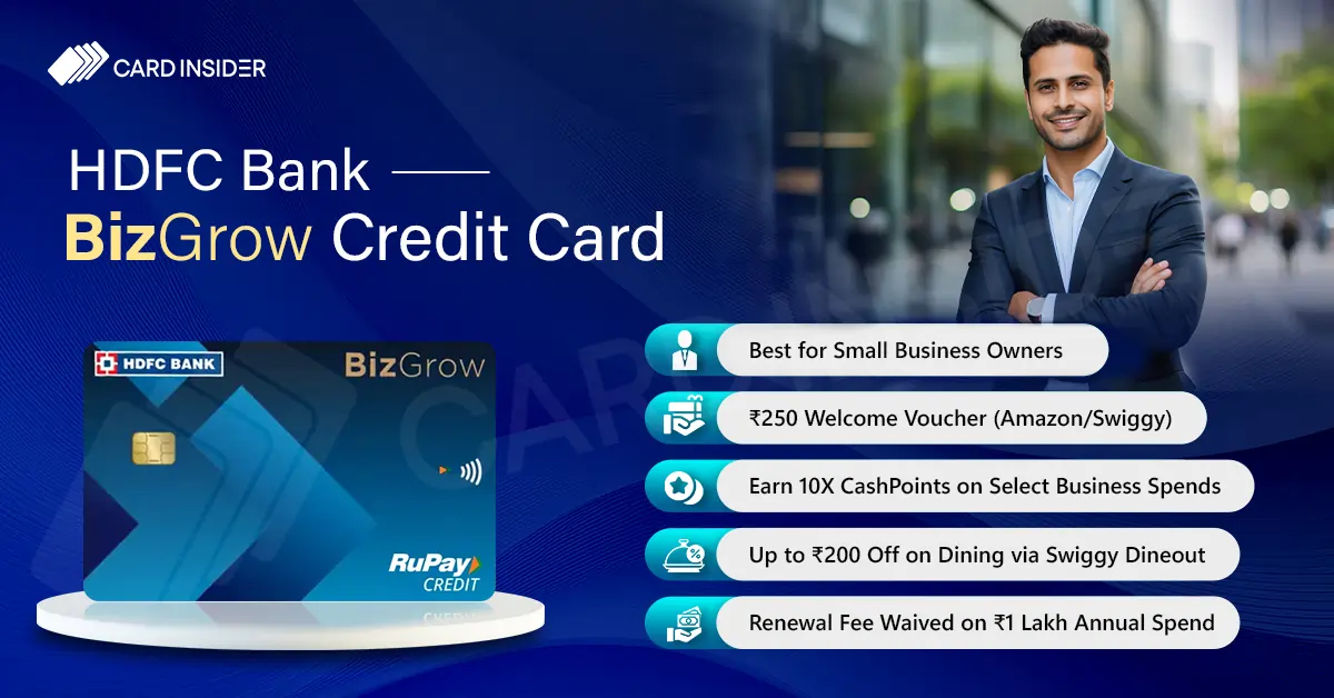 HDFC Bank BizGrow Credit Card HDFC BizGrow Credit Card Features