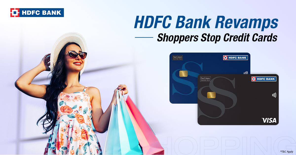 HDFC Bank Revamps Shoppers Stop Credit Cards
