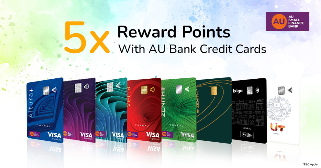 Holi Bonanza : 5X RPs With AU Bank Credit Cards 