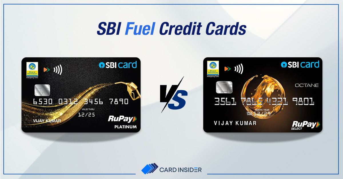 BPCL SBI Card vs BPCL SBI Card Octane