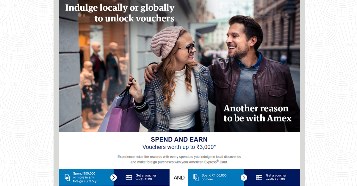 Amex Credit Cards: Spend & Earn Offer