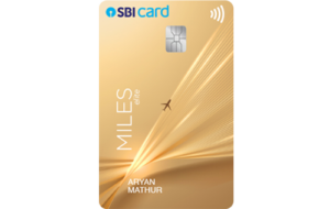 SBI Card Miles Elite