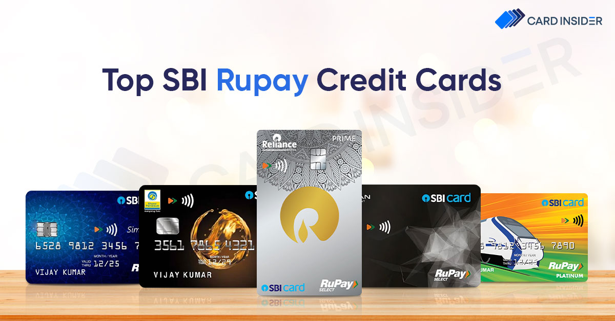 Best SBI RuPay Credit Cards