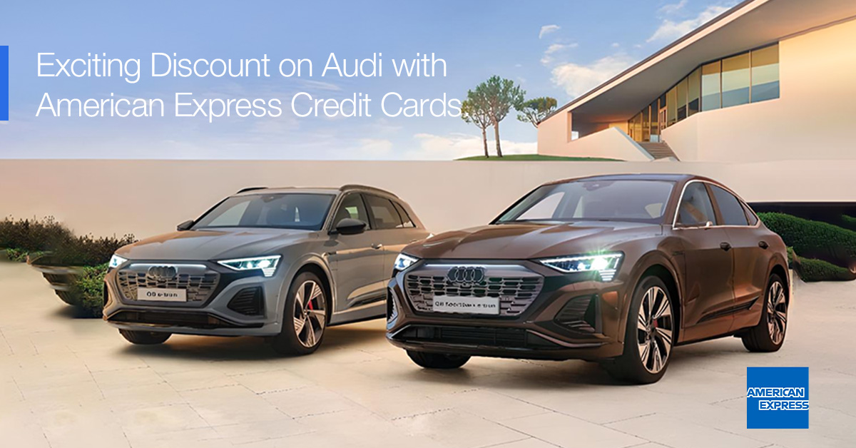 Discounts on Audi with American Express Credit Cards