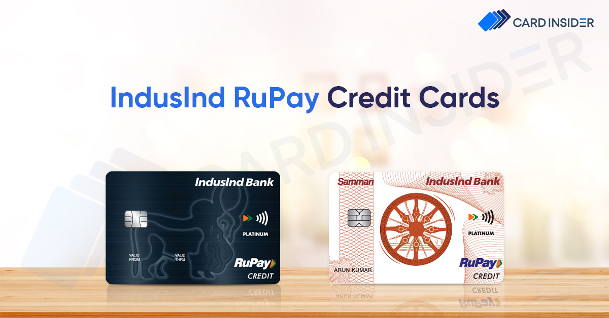 IndusInd Bank RuPay Credit Cards