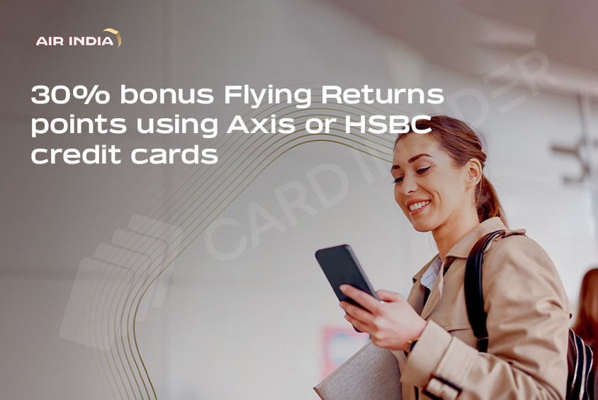 Flying Returns Points With Axis and HSBC Credit Cards