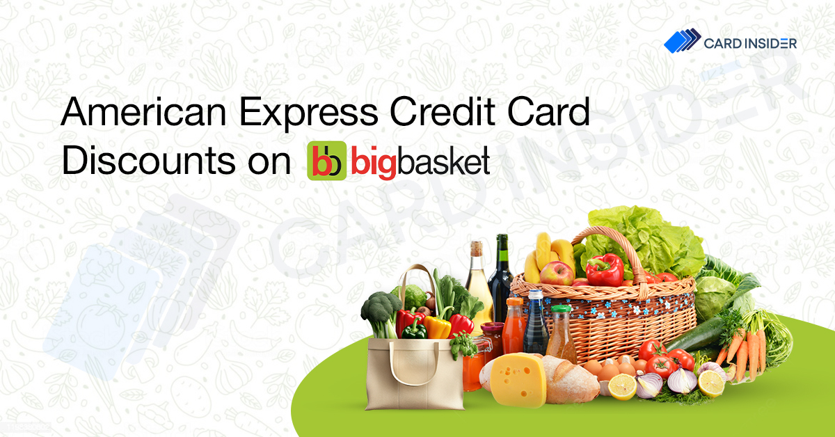 American Express Credit Card Discounts on BigBasket