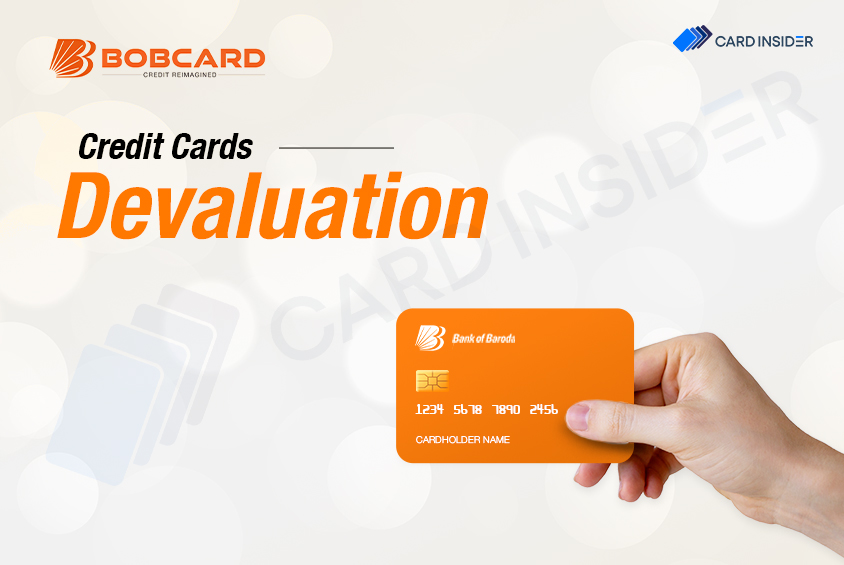 Bank of Baroda Credit Cards Devaluation