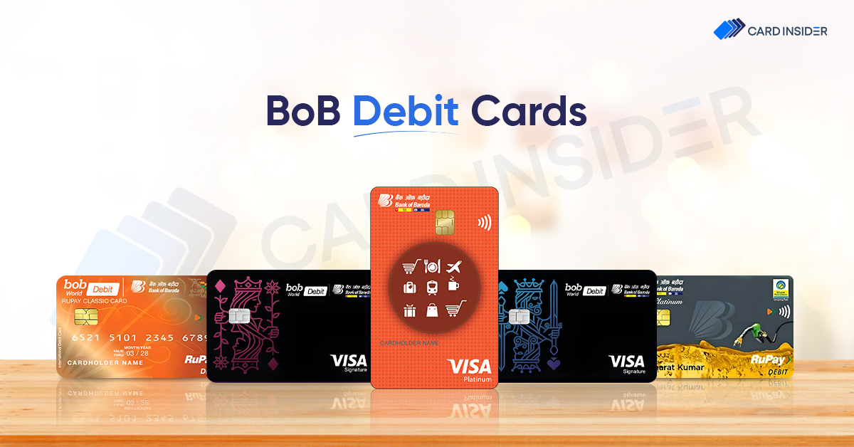 Bank of Baroda Debit Cards