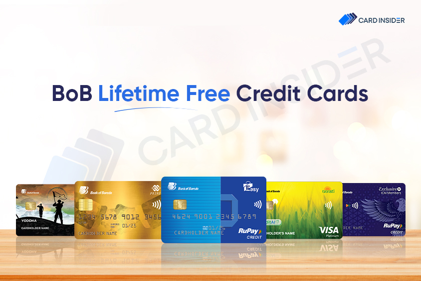 Bank of Baroda Lifetime Free Credit Cards