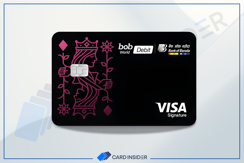 BoB World VISA Sapphire Debit Card (Her)