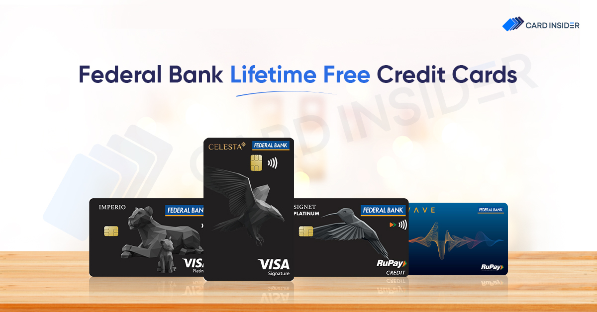 Federal Bank Lifetime Free Credit Cards