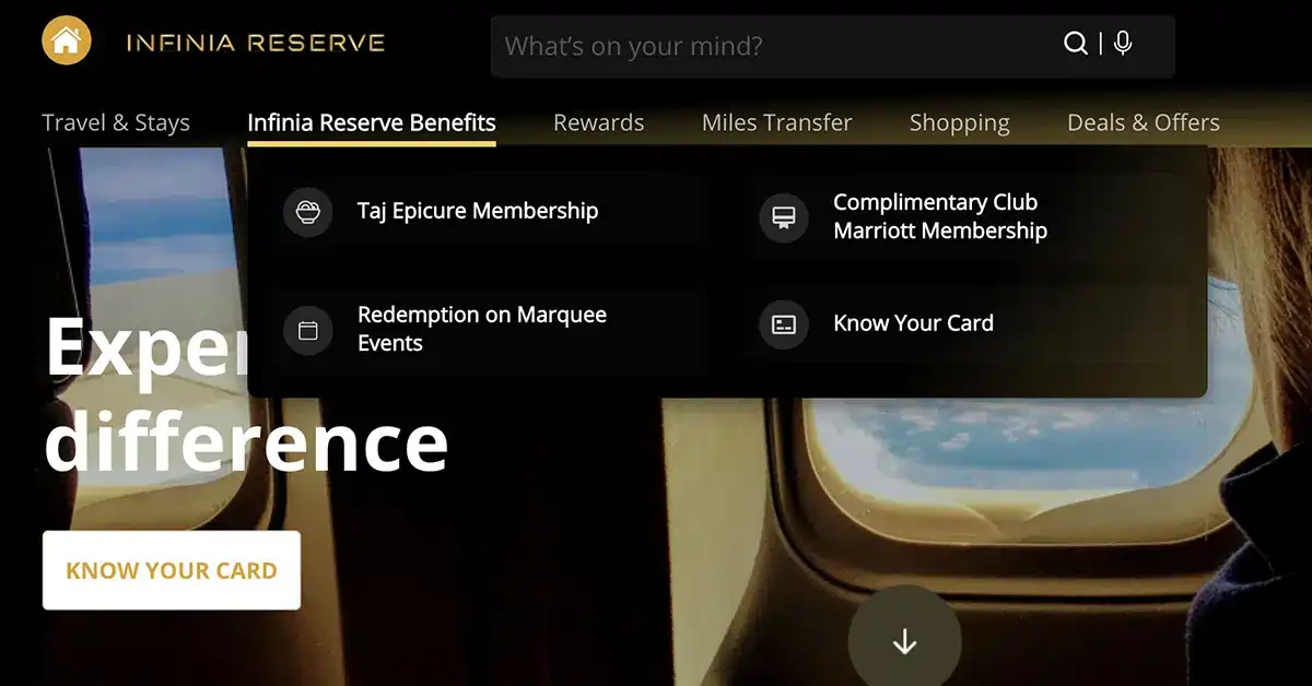 Infinia Reserve – The Next Ultra Premium Credit Card by HDFC Bank Infinia Reserve Benefits