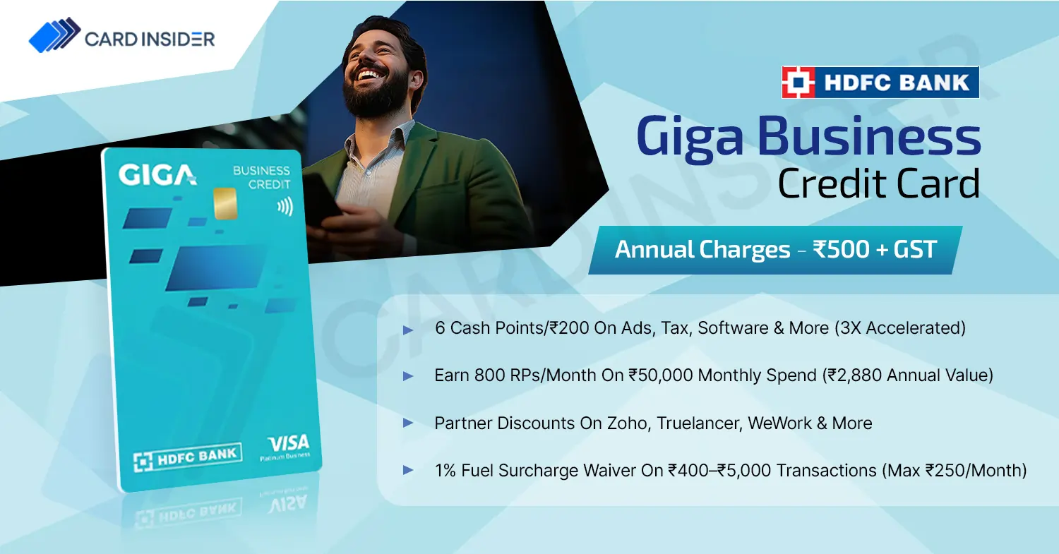 HDFC Giga Business Credit Card HDFC Bank Giga Business Credit Card Features