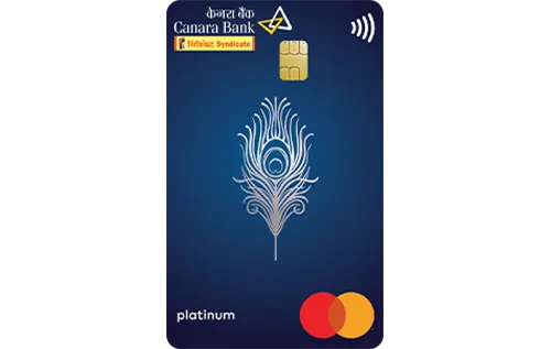 Canara Bank Mastercard Platinum Credit Card