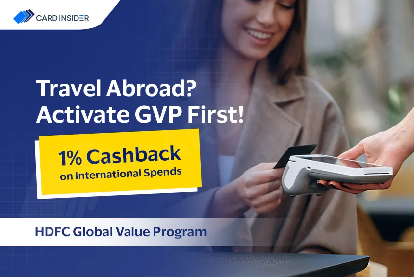 HDFC Global Value Program (GVP) Rewards On International Spends