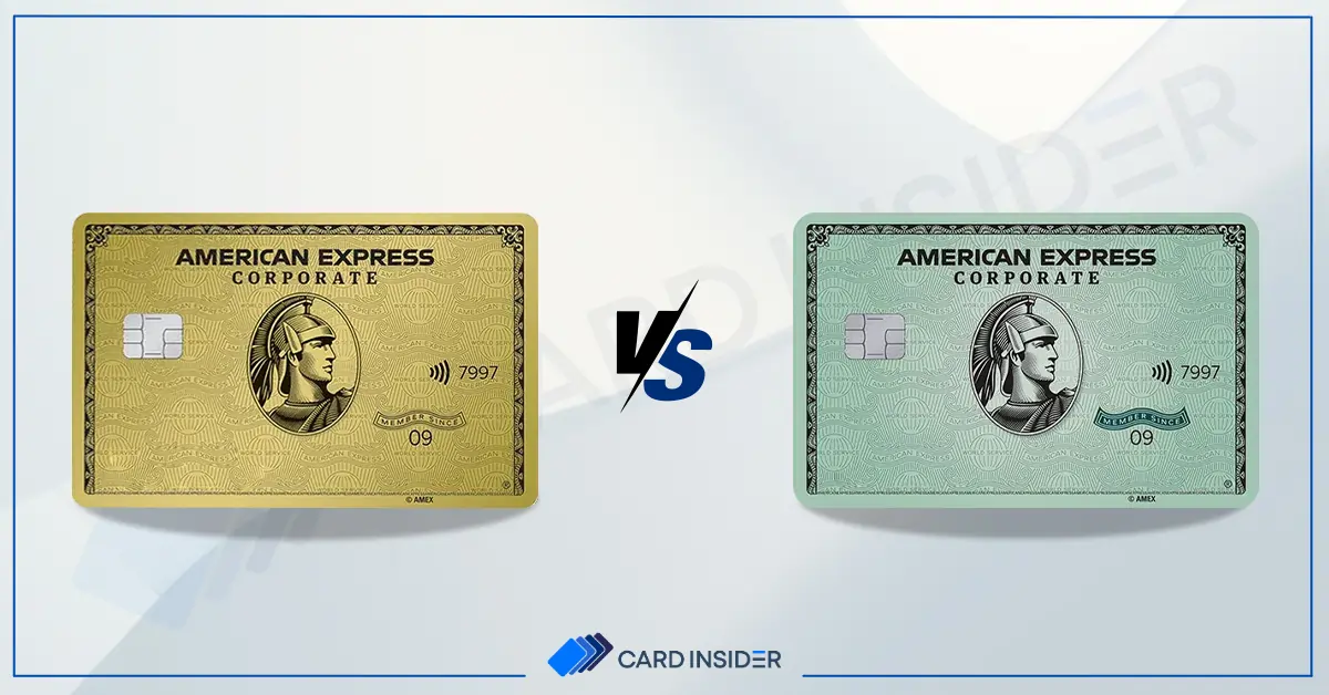 American Express Gold Vs Green Corporate Credit Card AmEx Gold Vs Green Corporate Credit Card