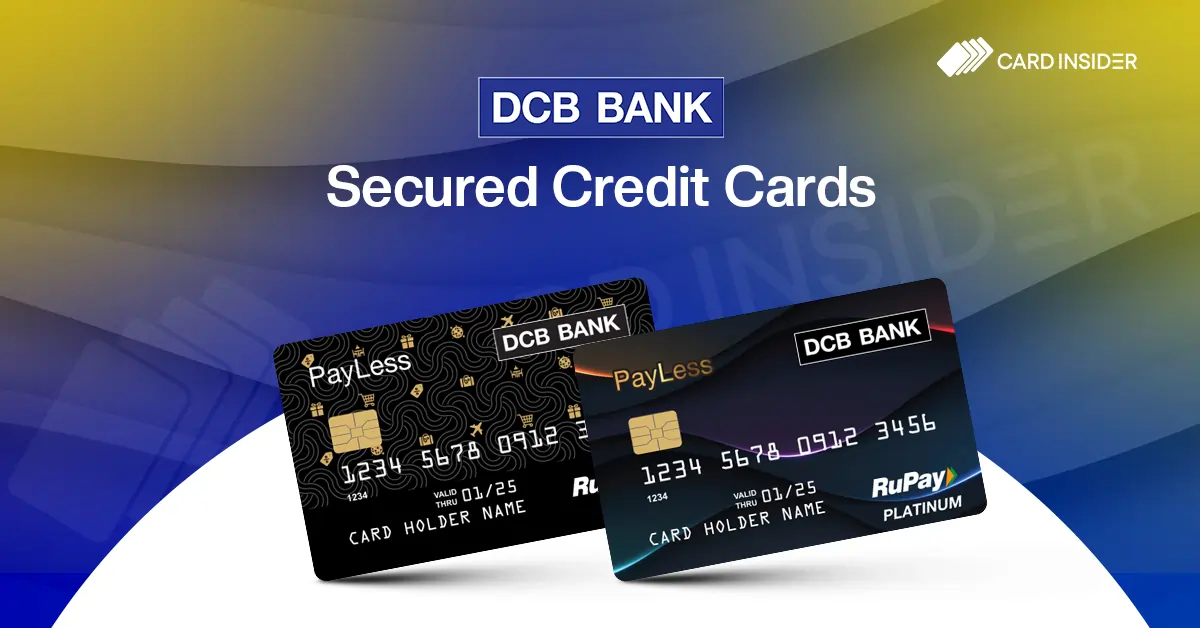 Secured Credit Cards from DCB Bank DCB Bank Secured Credit Cards