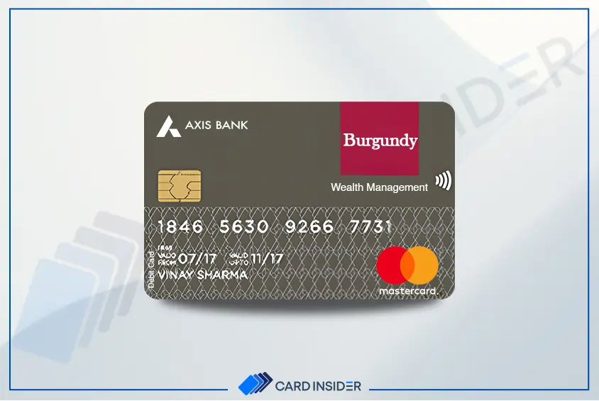Best Axis Bank Debit Cards Axis Burgundy Debit Card
